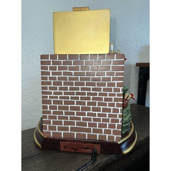 Bradford Exchange Thomas Kinkade "The True Meaning of Christmas" Santa Workshop - Picture 6 of 6